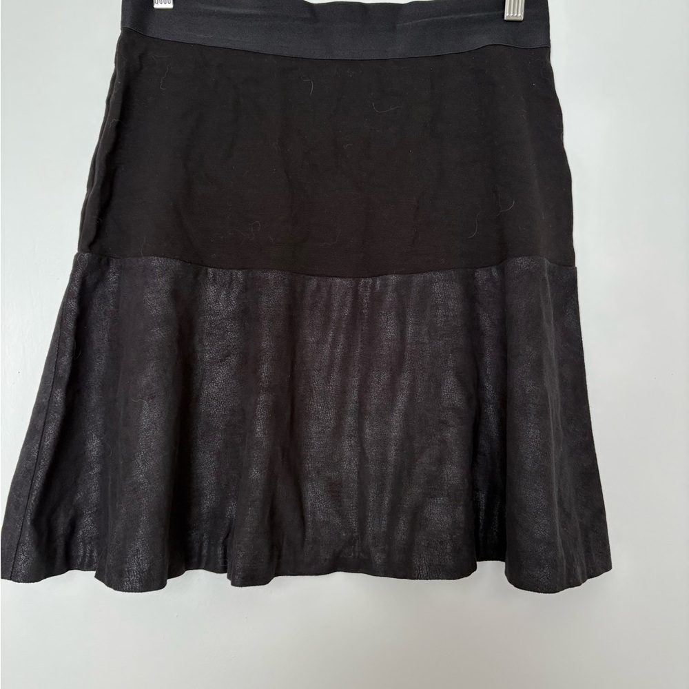 CAbi Black A-Line Skirt